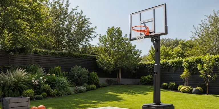 Basketbalpaal voor de tuin