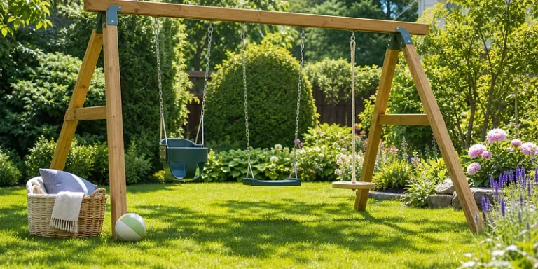 Schommel voor de tuin
