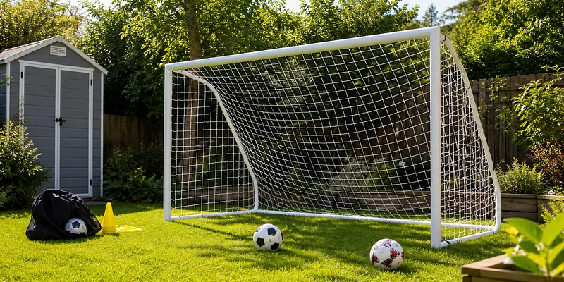 Voetbaldoel voor de tuin