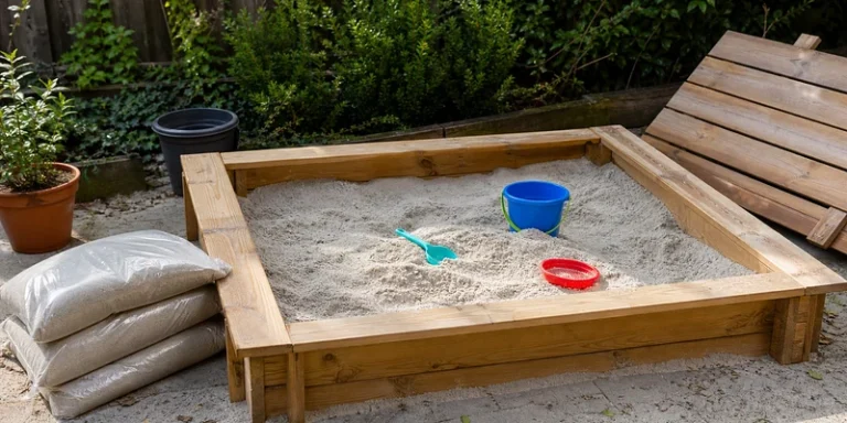 Zand voor de zandbak